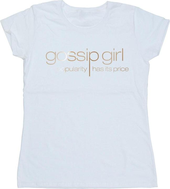 Produktbild Gossip Girl Gold Logo TShirt (XL)