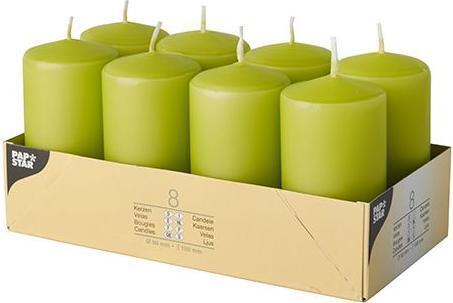 Actual product image Papstar Pillar candles (8 pcs.)