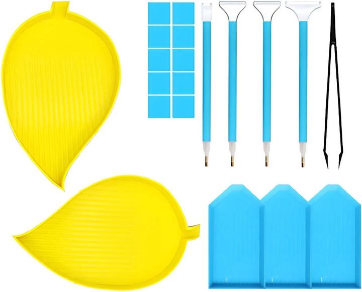 Actual product image Hermex DIY Diamond Painting Tool Set Accessory Set Diamond Painting Organiser