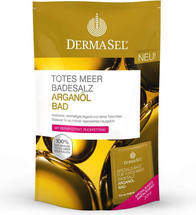 Produktbild DermaSel Arganöl (Badeperlen)