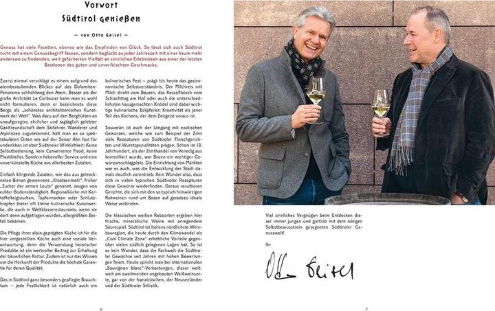 Actual product image Südtirol geniessen (German, Otto Geisel, 2024)