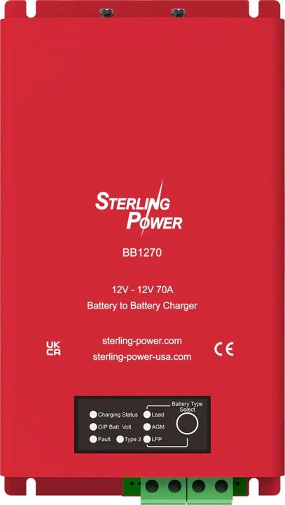 Produktbild Sterling Power Ladebooster 12V/12V 70A - Sterlingpower