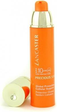 Lancaster Precious Sun Age-Defying Sunscreen Cream For Face, Neck, And Decollete Spf 10 50 Ml (Sonnencreme Gesicht, 50 ml)