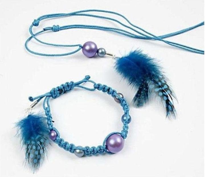 Actual product image Creativ Company Guinea fowl feathers assortment