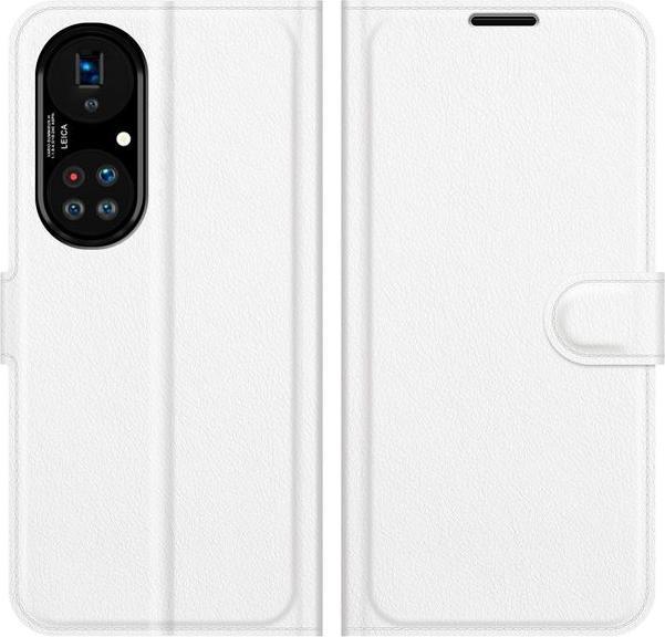 Actual product image MU Classic Litchi Leather Bookcover Series (Huawei P50 Pro)