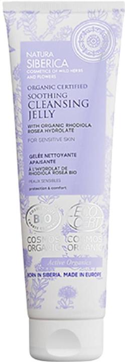 Actual product image Natura Siberica Organic certified soothing cleansing gel for sensitive skin, 140 ml (Foam, 140 ml)