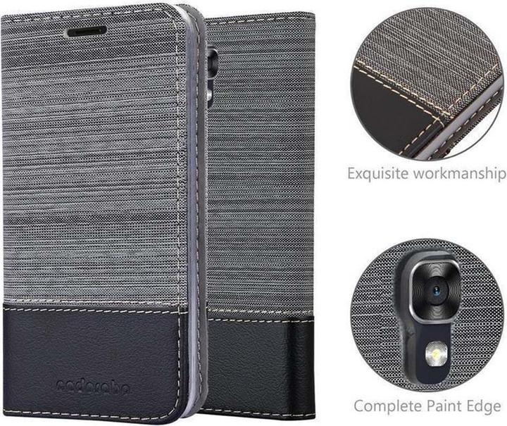 Produktbild Cadorabo Book Jeans Optik Cover (LG X Screen)