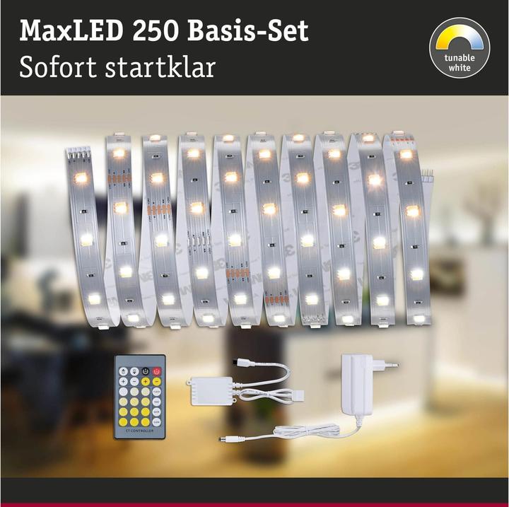 Produktbild Paulmann MaxLED 250 Stripe Set (Warmweiss, Tageslicht, Neutralweiss, 300 cm, Indoor)