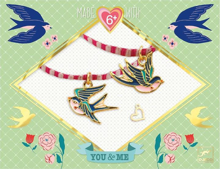 Actual product image Djeco Bird ribbons YOU & ME