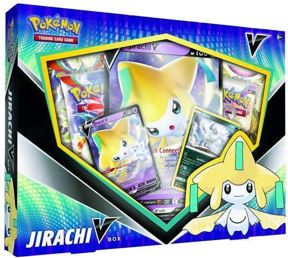 Actual product image Pokémon TCG: Jirachi V Collection Box - EN (English, Box Set & Collection)