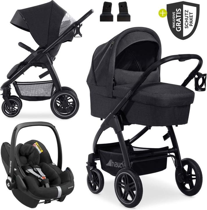 Hauck 3in1 Kinderwagen-Set Saturn R Trio Set inkl.