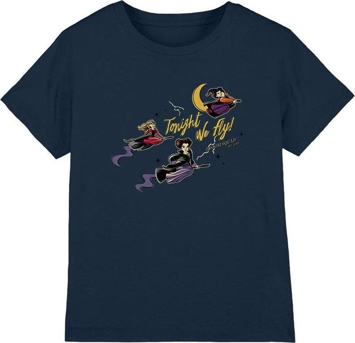 Actual product image Universal Textiles Childrens/Kids Tonight We Fly Sanderson Sisters T-Shirt (140)