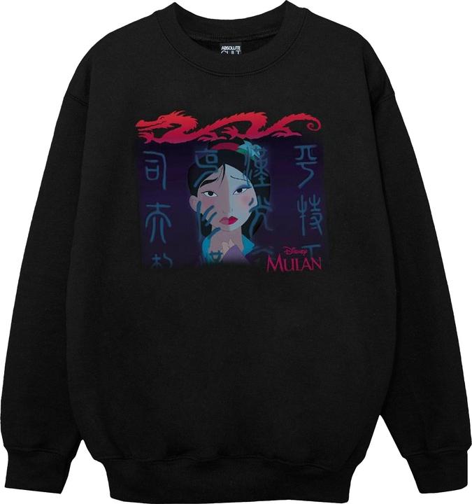 Disney Mulan Geisha Face Sweatshirt Mädchen