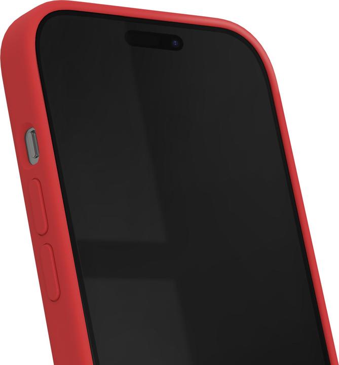 Produktbild iDeal Of Sweden Designer Magsafe Silicone Cover Red (Apple iPhone 15)