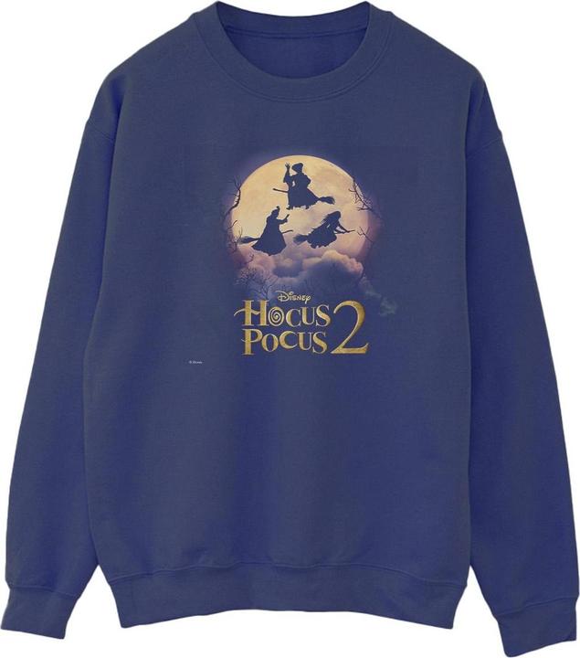 Actual product image Disney Womens/Ladies Hocus Pocus Witches Flying Sweatshirt (XXL)