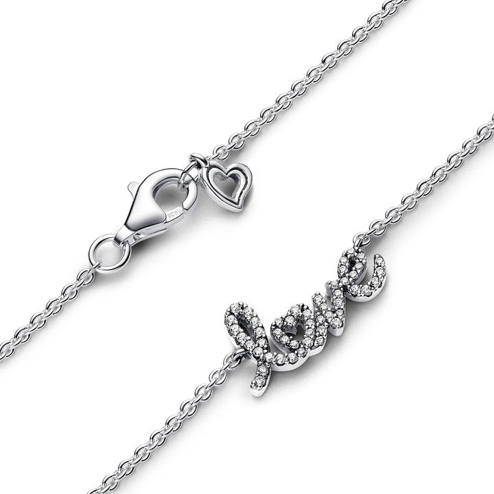 Actual product image Pandora Handwritten Love (Sterling silver 925, 42 - 45 cm)