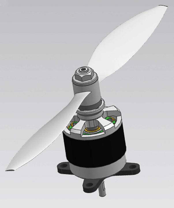 Image du produit Planet-Hobby joker 2830-14,5 v3 760 kv moteur brushless