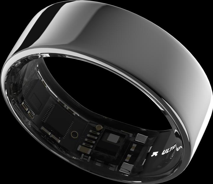 Actual product image Ultrahuman Ring Air- Size-07- Air Silver (56, Space Silver)