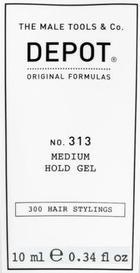 Depot 300 Hair Stylings No 313 Uv Filter Hair Styling Gel - Medium Hold, 10 Ml (Haargel, 10 ml)