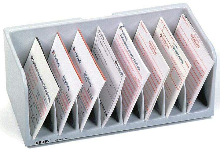 Image du produit Inkiess Corbeille à courrier BF-8, DIN A6, plastique, 8 compartiments (A6)