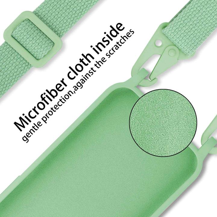 Produktbild Cadorabo TPU Cover Handy Kette Liquid (Apple iPhone 13)