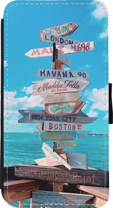 Image du produit PhoneLook Coque Wallet noir Cool Cities Directions (Apple iPhone 11 Pro Max)