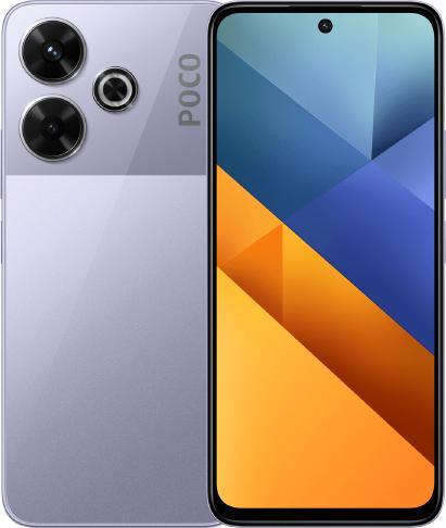 Produktbild Xiaomi Poco M6 (256 GB, Purple, 6.79", Hybrid Dual SIM, 108 Mpx, 4G)