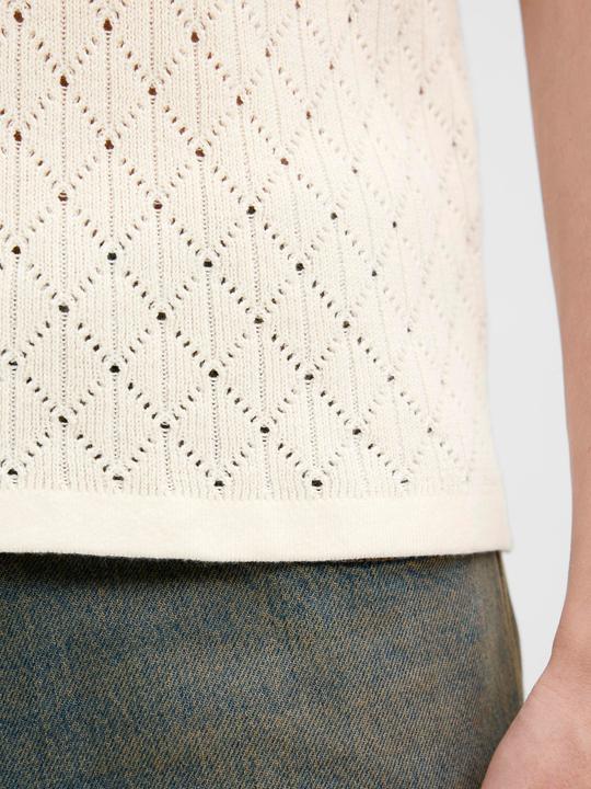 Produktbild Jack & Jones Einfarbig Gestricktes T-Shirt Gestricktes T-Shirt (XS)