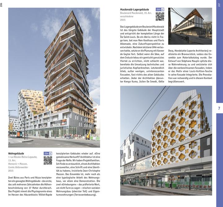 Produktbild Architekturführer Paris (Deutsch, Jean-Philippe Hugron, 2024)