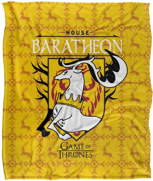 Produktbild Game of Thrones Decke House Baratheon (152 x 127 cm)