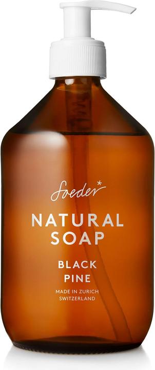Soeder* Natural Soap Black Pine (Liquid soap, 500 ml)