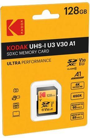 Immagine prodotto Emtec KODAK Scheda SDHC Classe 10 (128 GB, SDXC, U3, UHS-I)