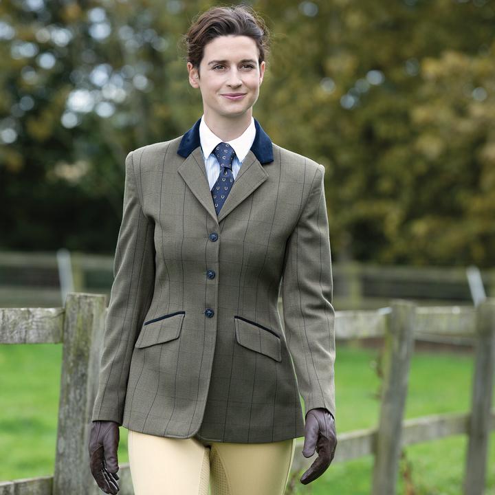 Produktbild Equetech stretch-reitjacke aus tweed, damen bellingham deluxe (46)
