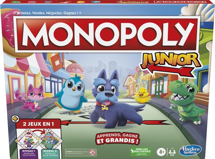 Image du produit Monopoly Junior 2 Games in 1, f (Français)