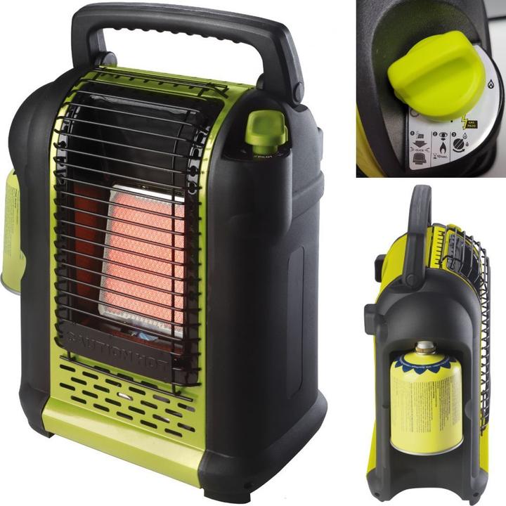 Immagine prodotto Meva Riscaldatore turistico a gas per cartucce di gas OXYSTOP OLYMP 2kW (2000 W)