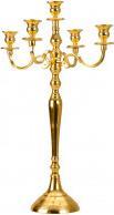 Productafbeelding IKO 5-armige kandelaar verguld h=60cm