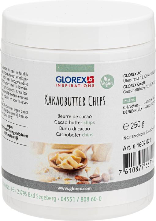 Immagine prodotto Glorex Burro Cosmetico Gocce di Cacao 100 g (Burro corpo)