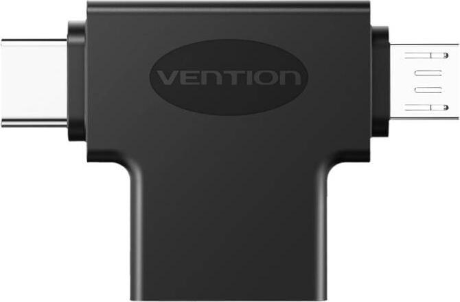 Vention Adattatore da USB a USB-C e Micro USB OTG CDIB0 (USB-A, 2.66 cm)