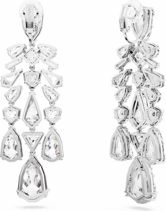 Immagine prodotto Swarovski Mesmera Orecchini Vari Tagli Lampadario Bianco (Metallo Swarovski)