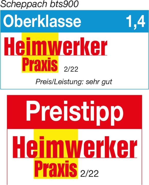 Produktbild Scheppach BTS900 Band- und Tellerschleifer (Bandschleifer, Tellerschleifer, 370 W)