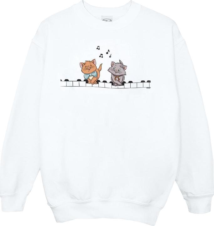Actual product image Disney Boys The Aristocats Piano Players Sweatshirt (140, 146)