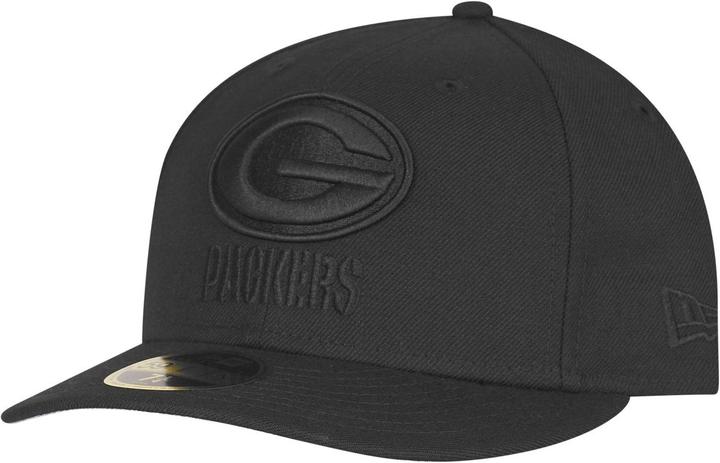 Image du produit New Era 59Fifty LOW PROFILE Cap - Green Bay Packers noir (7 1/8)
