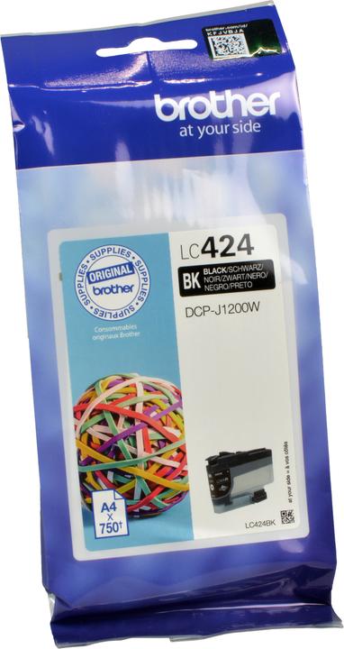Image du produit Brother LC-424BK Cartouche d'encre - noire (CF)