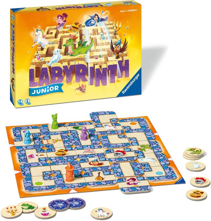 Produktbild Ravensburger Junior Labyrinth (Deutsch, Französisch, Italienisch, Englisch, Spanisch)