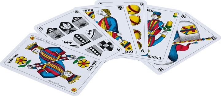 Produktbild AGM Jasskarten Opti Scherenschnitt (Deutsch)