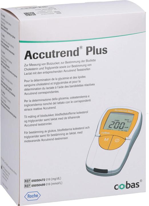 Image du produit Roche Accutrend Plus mg/dl, 1 pc