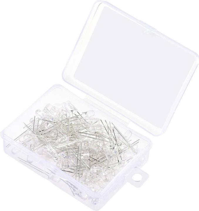 Produktbild Tru Components LED bedrahtet Neutralweiss Rund Klar 19000 mcd 30 ° 20 mA 2.7 V
