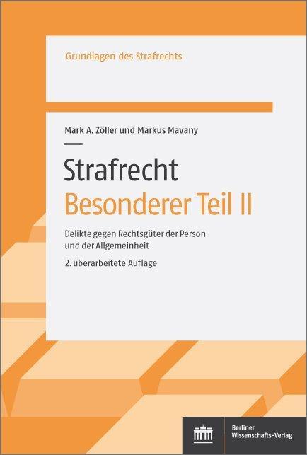 Actual product image Strafrecht. Besonderer Teil II (German, Brand Alexander Zöller, Markus Mavany, 2020)