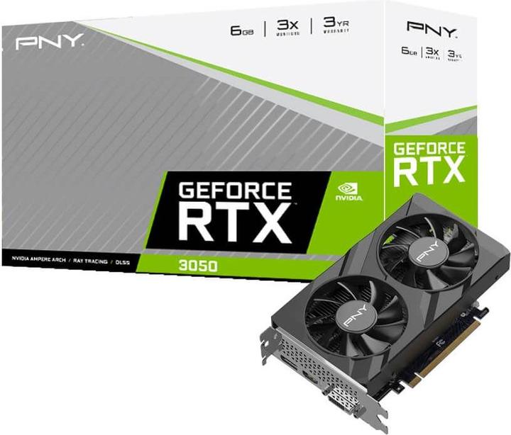 Actual product image PNY RTX 3050 6GB VERTO (6 GB)