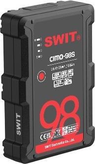 Swit CIMO-98S | 98Wh 150W High Load V-Mount Battery with USB-C and powerful 2xD-taps, also ideal fo (Rechargeable battery)
